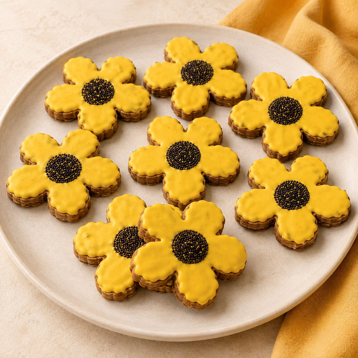PAWsitively Organic Sunflower Dog Cookies