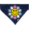 Sunshine Flower Denim Bandana