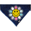 Sunshine Flower Denim Bandana