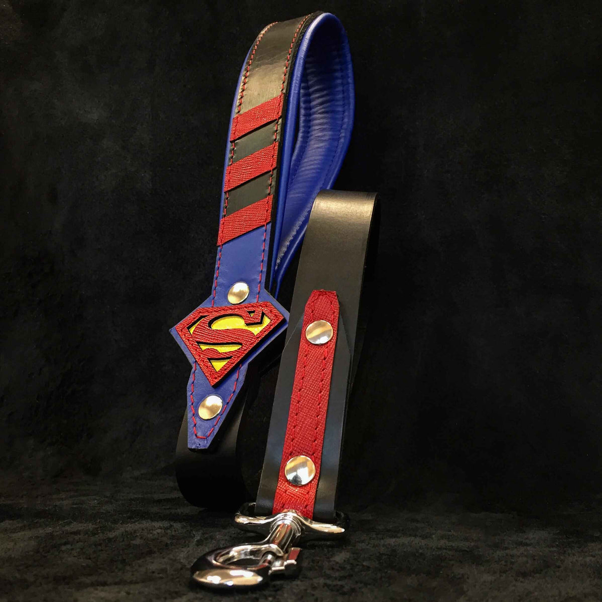 Bestia Superdog Leather Dog Leash