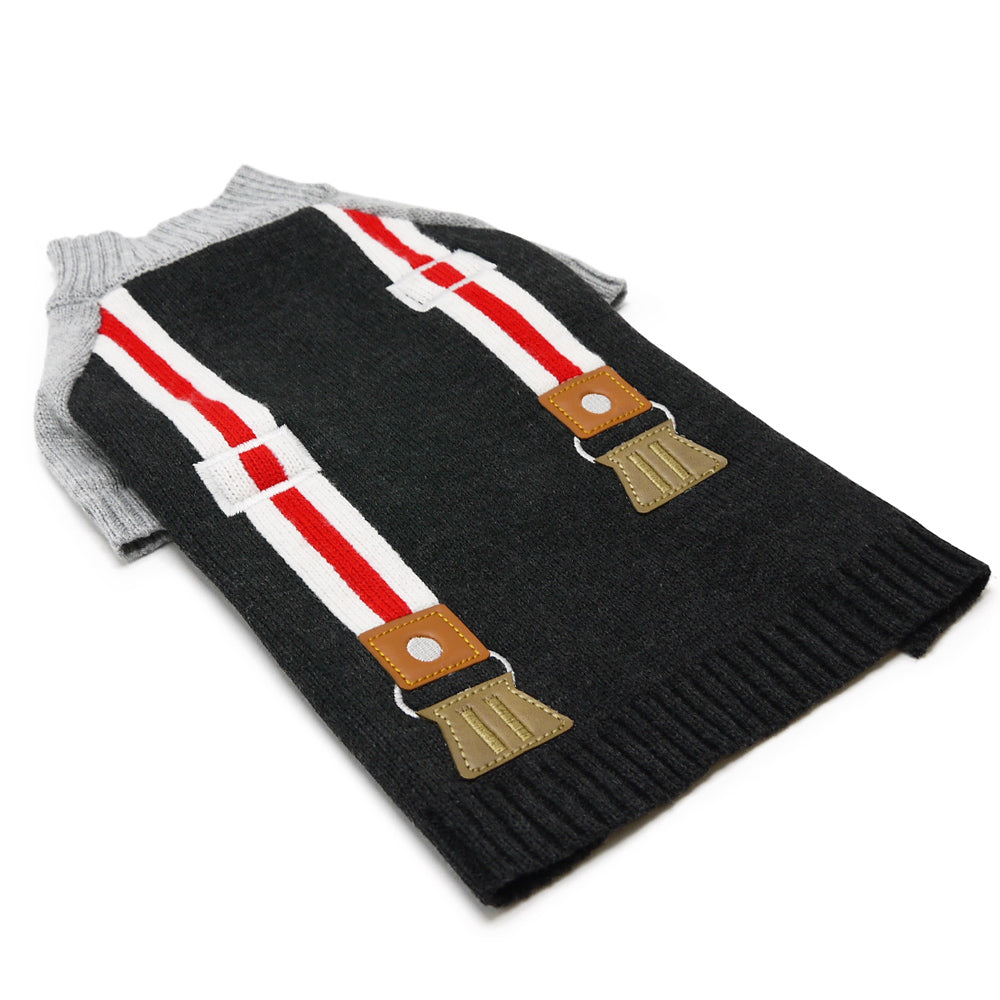 DOGO Suspender Dog Sweater
