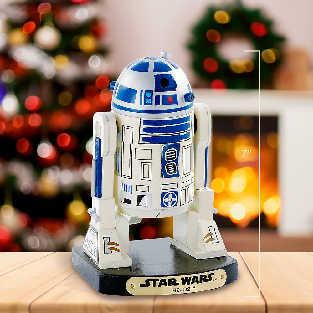 Kurt Adler 7-Inch Star Wars R2D2 Nutcracker