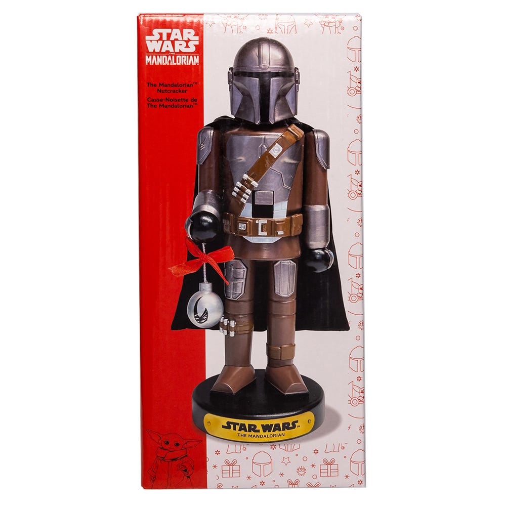 Kurt Adler 10-Inch Star Wars Mandalorian Nutcracker