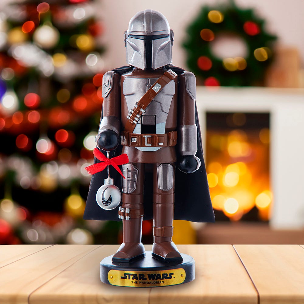 Kurt Adler 10-Inch Star Wars Mandalorian Nutcracker
