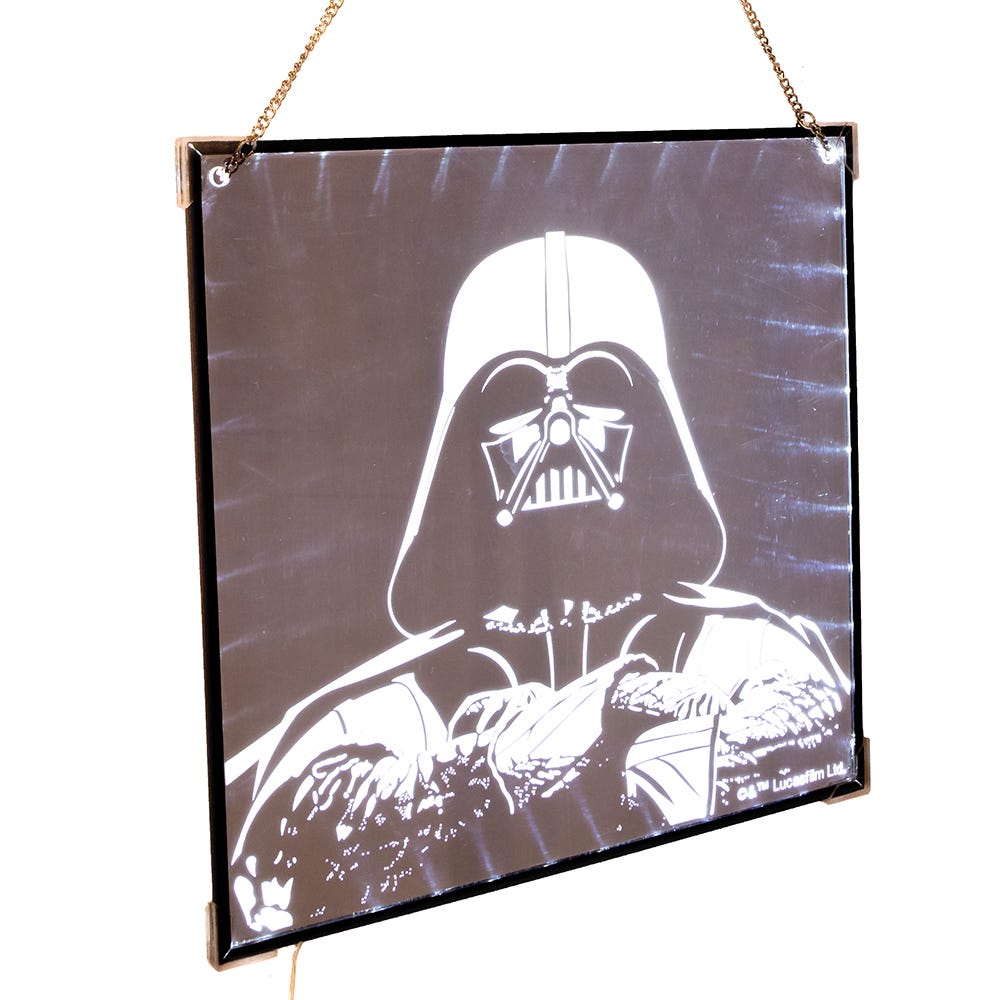 Kurt Adler 15-Inch Darth Vader LED Light-Up Wall decor