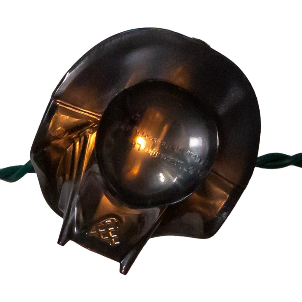 Kurt Adler Star Wars UL 10-Light Darth Vader Light Set
