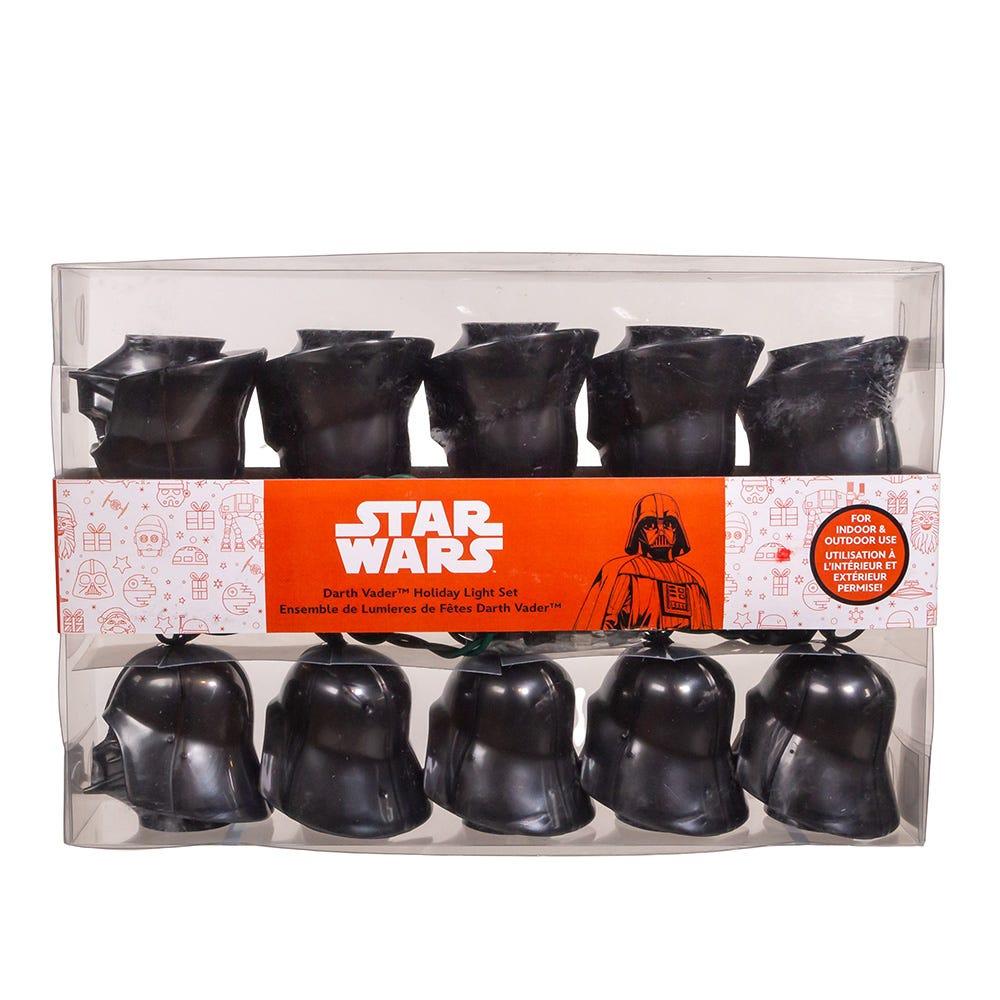 Kurt Adler Star Wars UL 10-Light Darth Vader Light Set