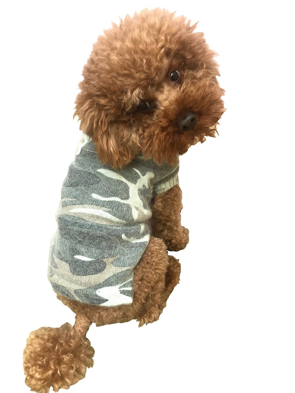 Vintage Camoflage Sweater, Olive