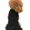 Frilly Tutu Sweater Dress, Black