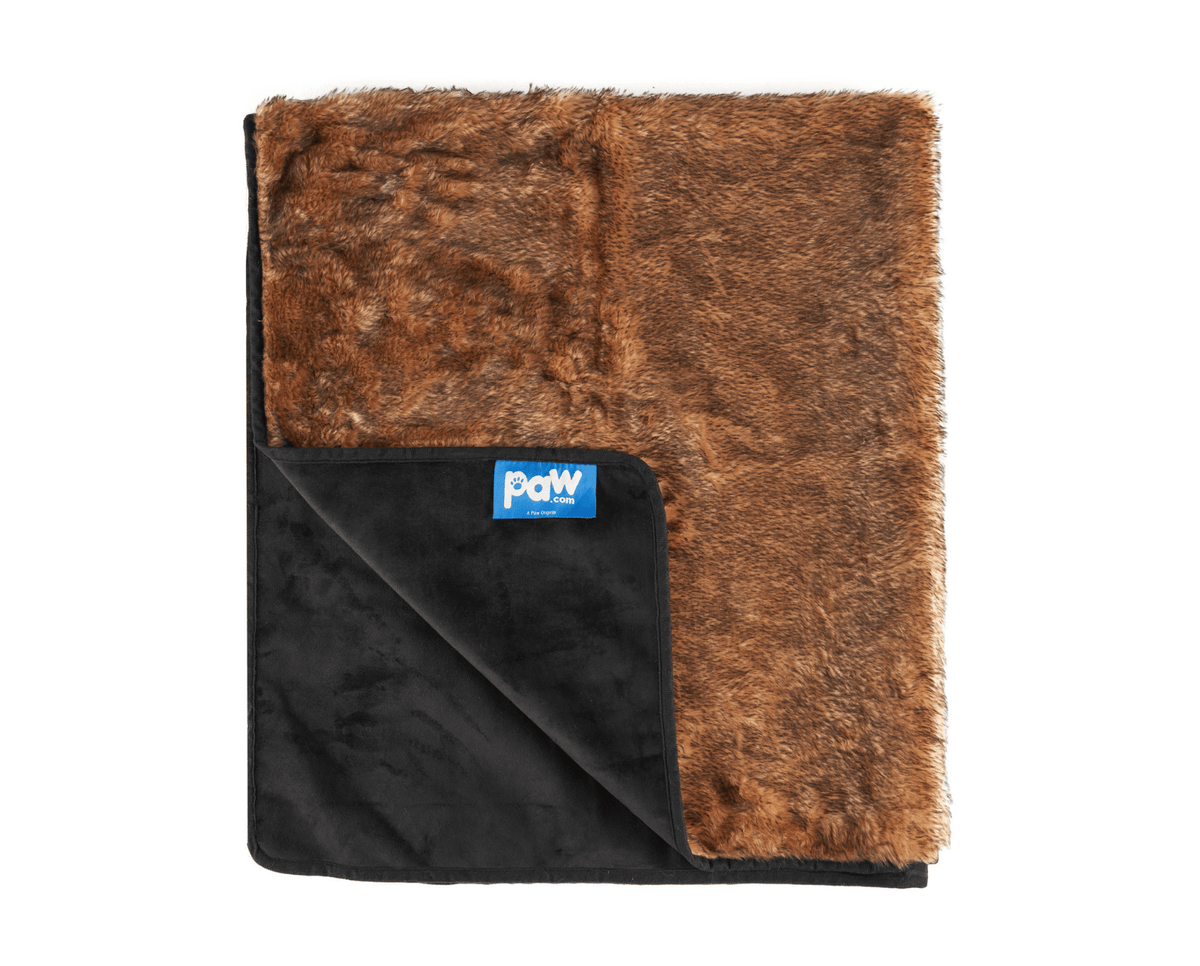 PupProtector Short Fur Waterproof Throw Blanket Sable Tan