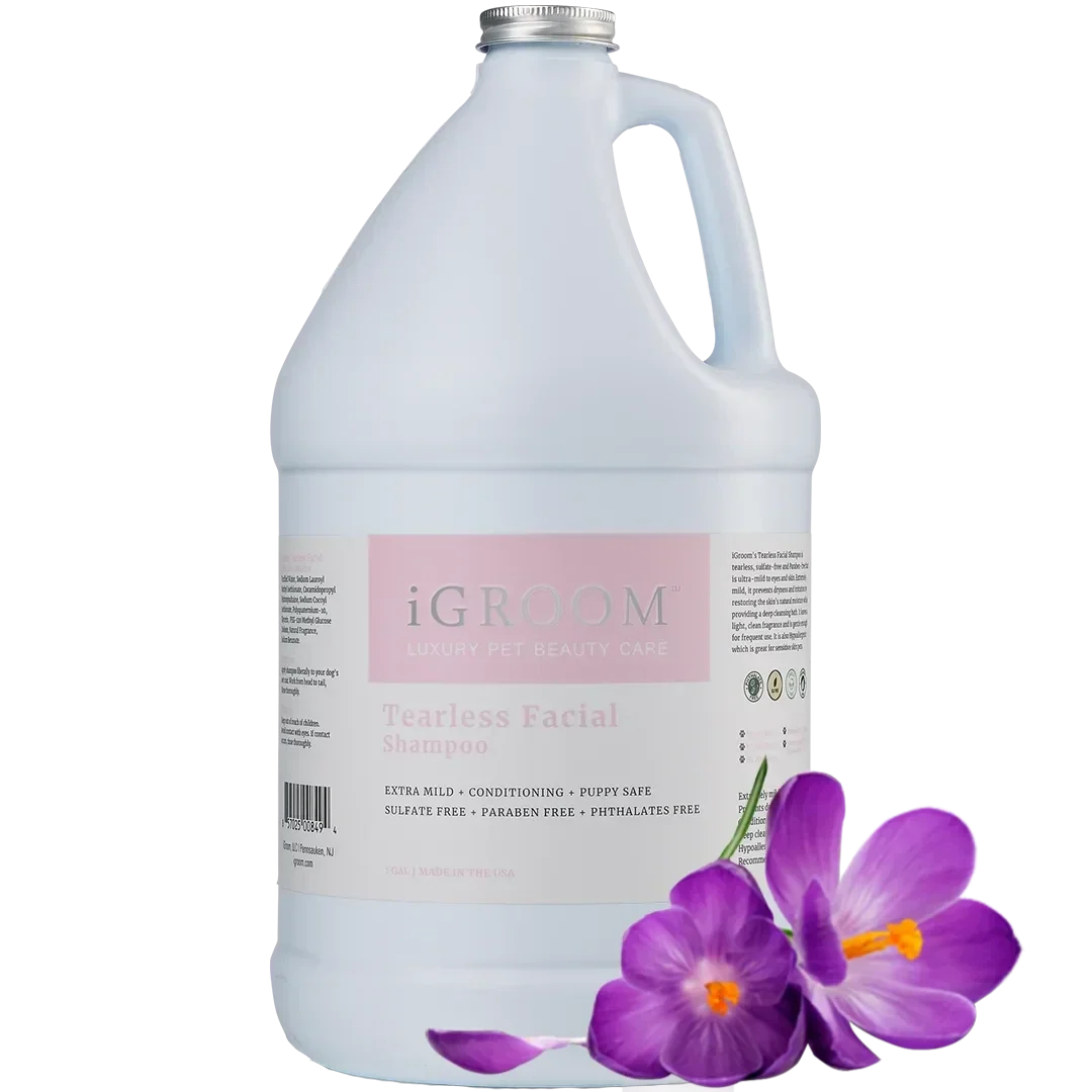 iGroom Dog Tearless Facial Shampoo Gallon