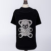 Hello Doggie Teddy Bear Cotton Black Dog Shirt
