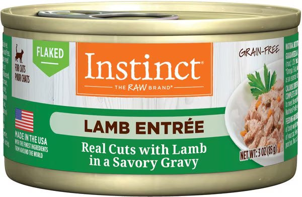 Instinct Flaked Lamb Wet Cat Food (3oz)
