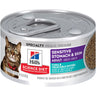 Hills Science Diet Sensitive Stomach & Skin Canned Cat Food, Tuna & Vegetable Entrée (2.9oz)