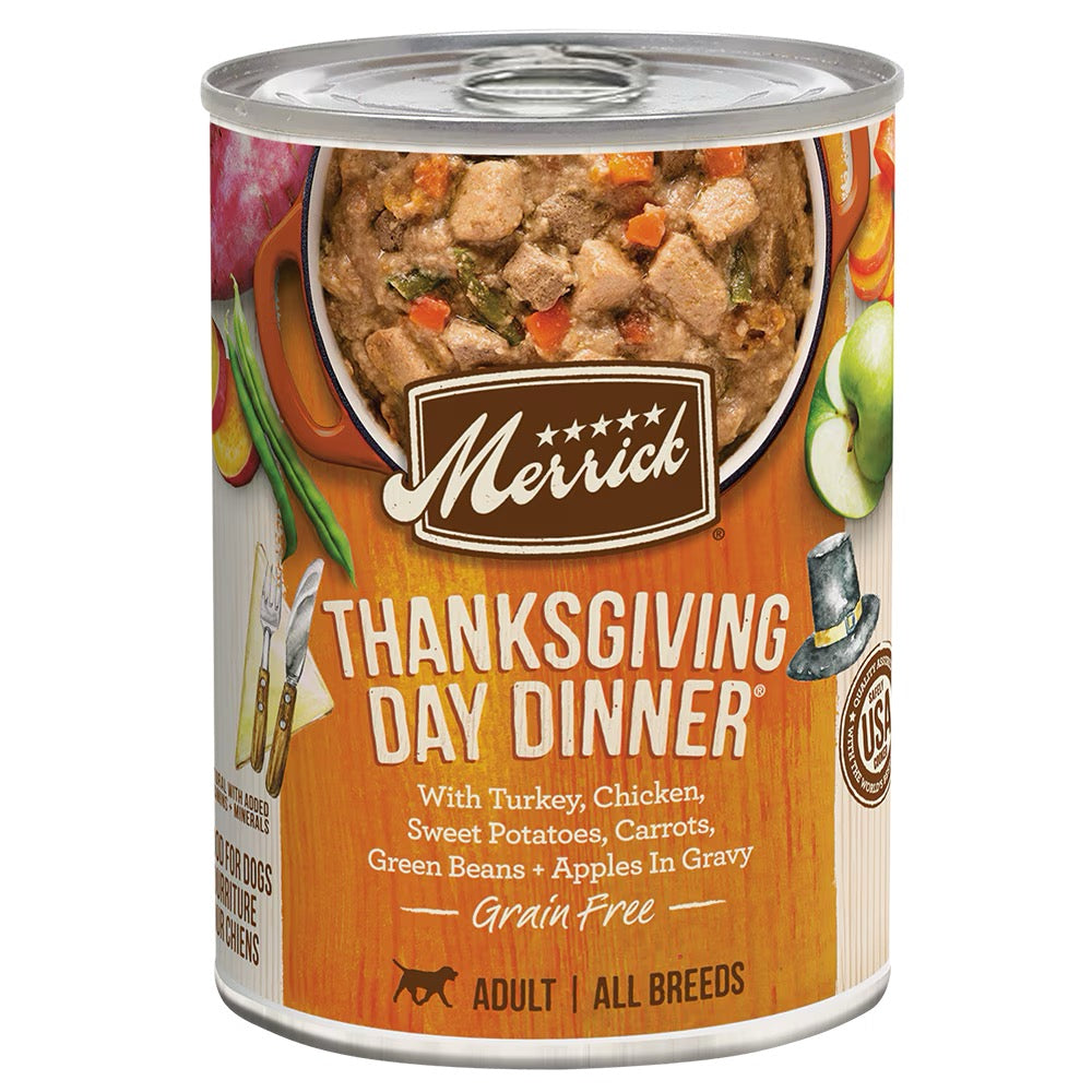 Merrick Wet Dog Grain Free Thanksgiving Dinner 12.7oz