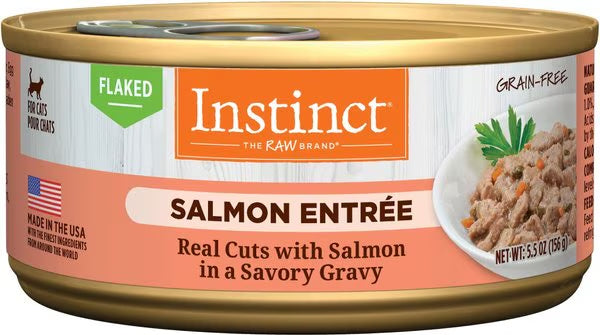 Instinct Flaked Salmon Wet Cat Food (5.5oz)