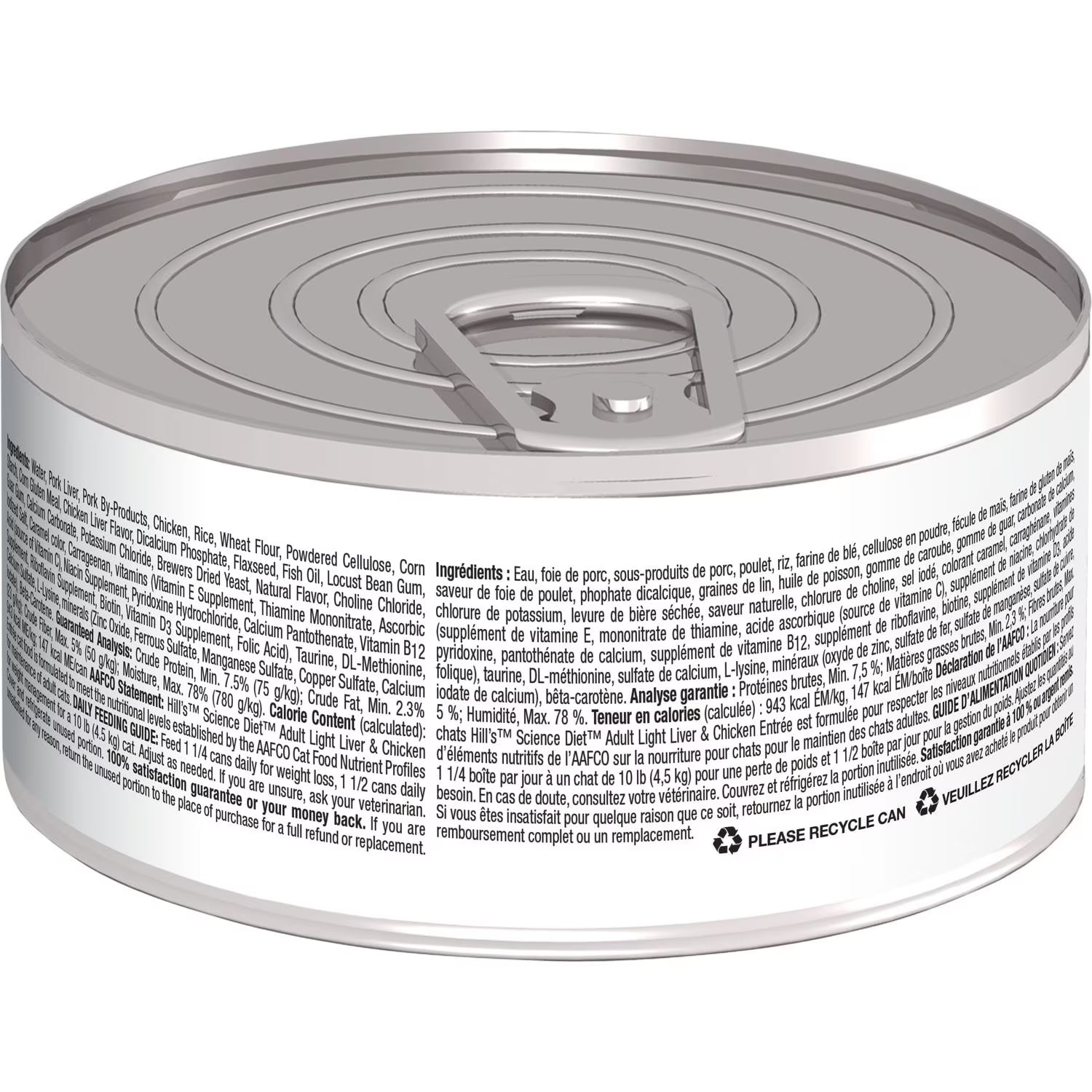 Science Diet Adult Light Liver & Chicken Entrée (5.5oz)