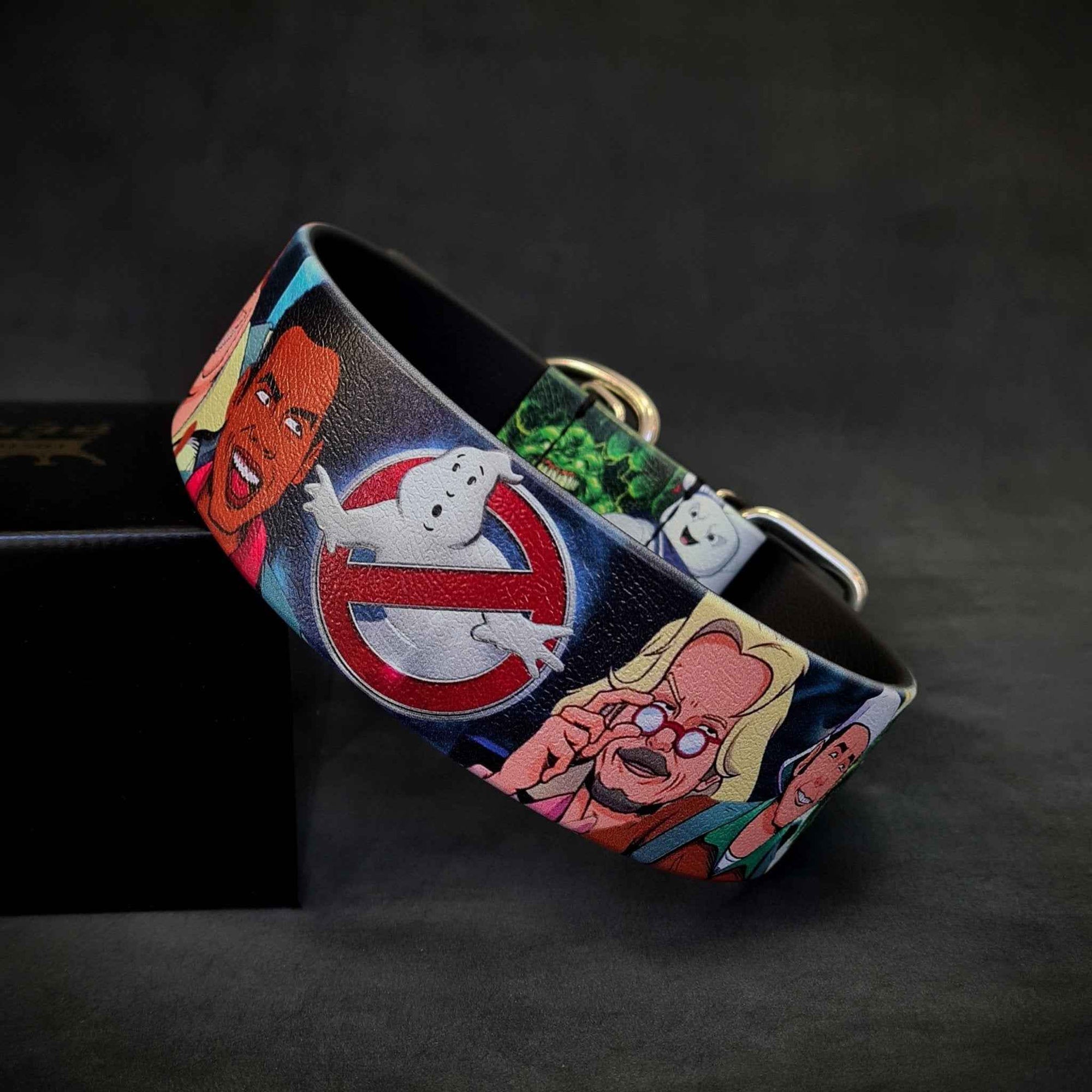 Bestia Ghostbuster Limited Edition Vegan Leather Dog Collar