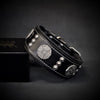 Bestia Dog Gear Genuine Leather Dog Collar - Black