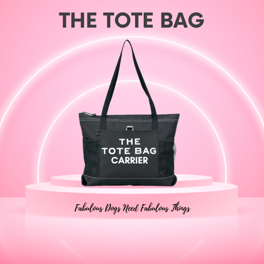 Bark Fifth Avenue Cotton Canvas Tote Bag