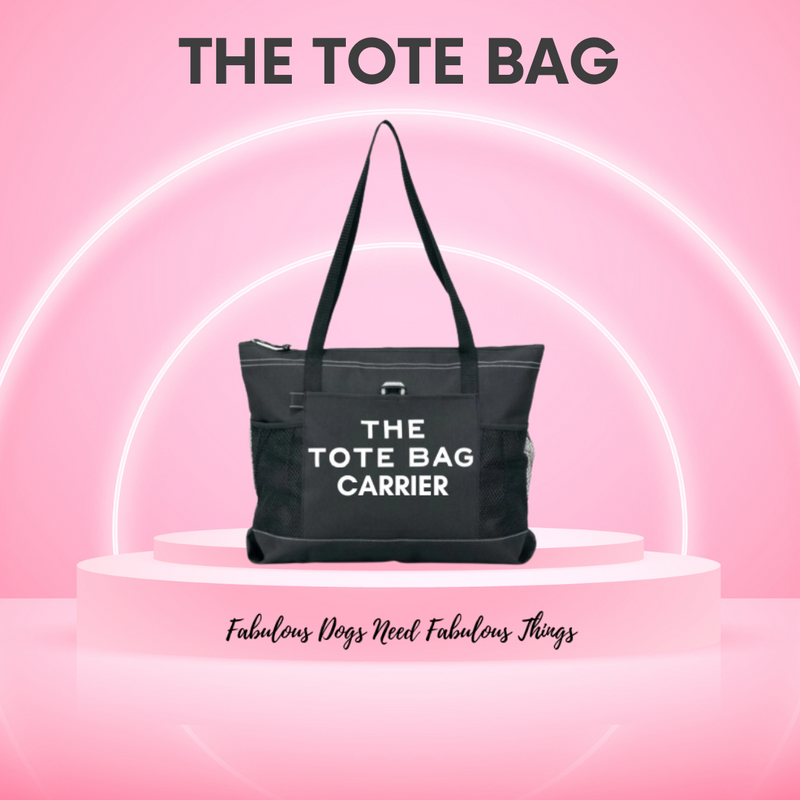 Bark Fifth Avenue Cotton Canvas Tote Bag