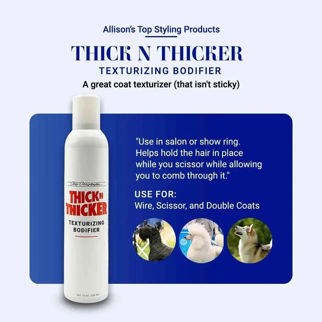 Chris Christensen Thick N Thicker Bodifier Texturizer Spray 10oz