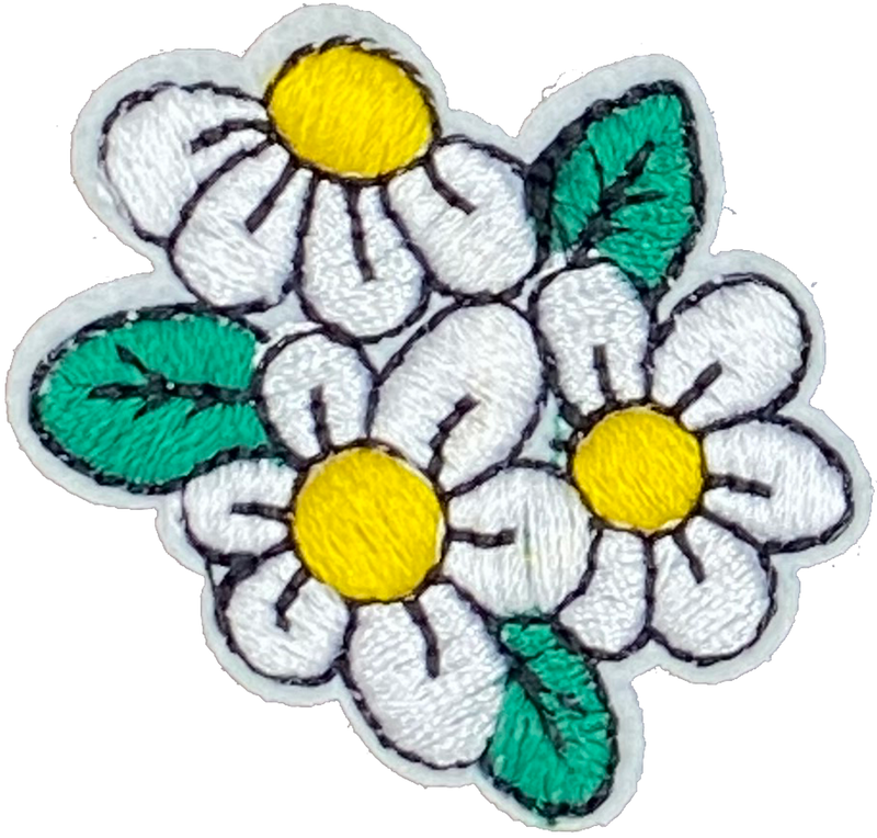 Three Daisies - Patch