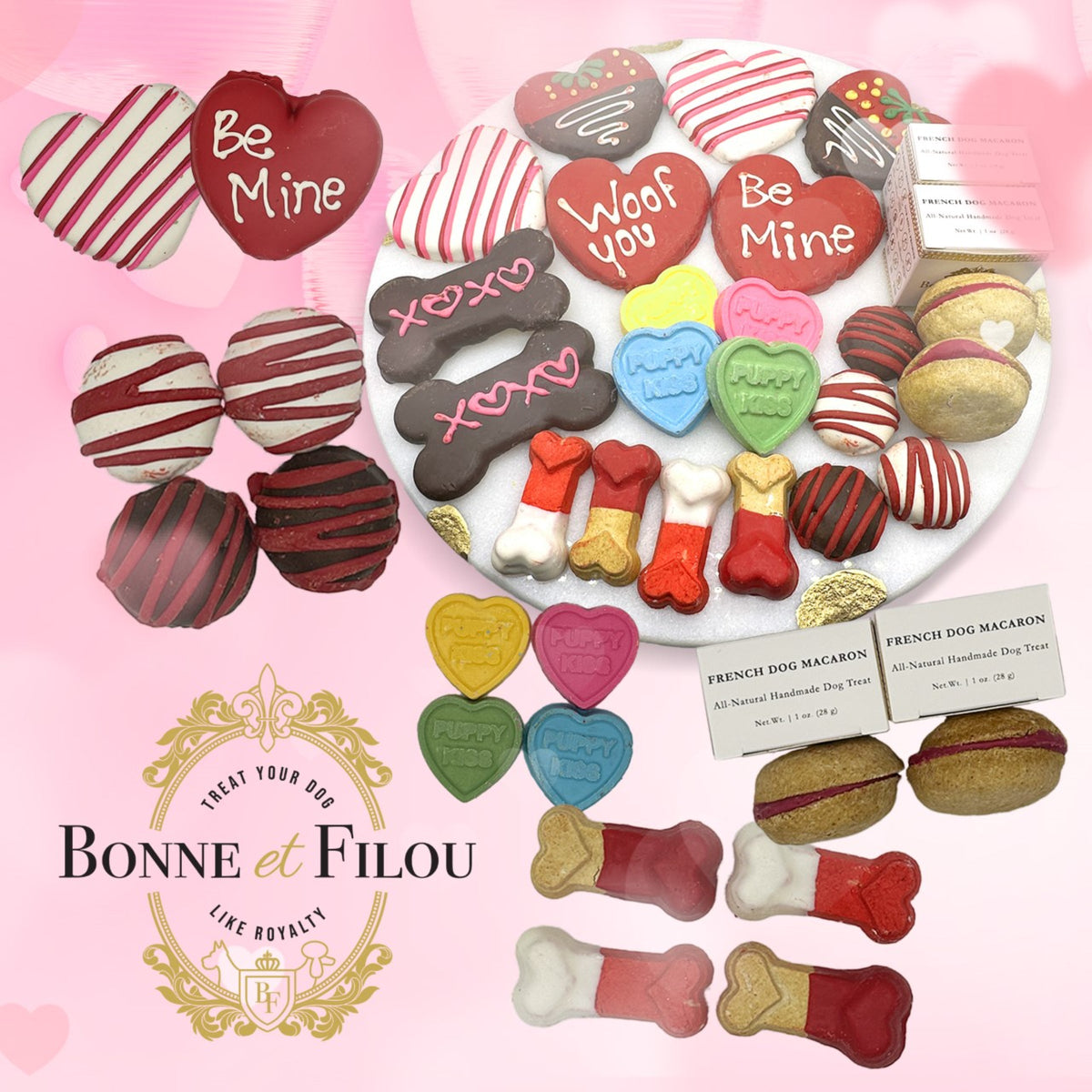 Bonne et Filou – Love My Dog Treat Gift Box
