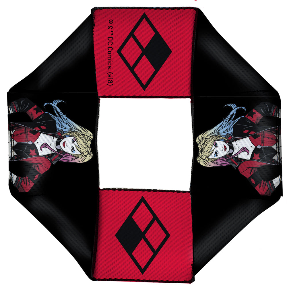 Buckle-Down DC Comics Harley Quinn Squeaky Flyer Dog Toy