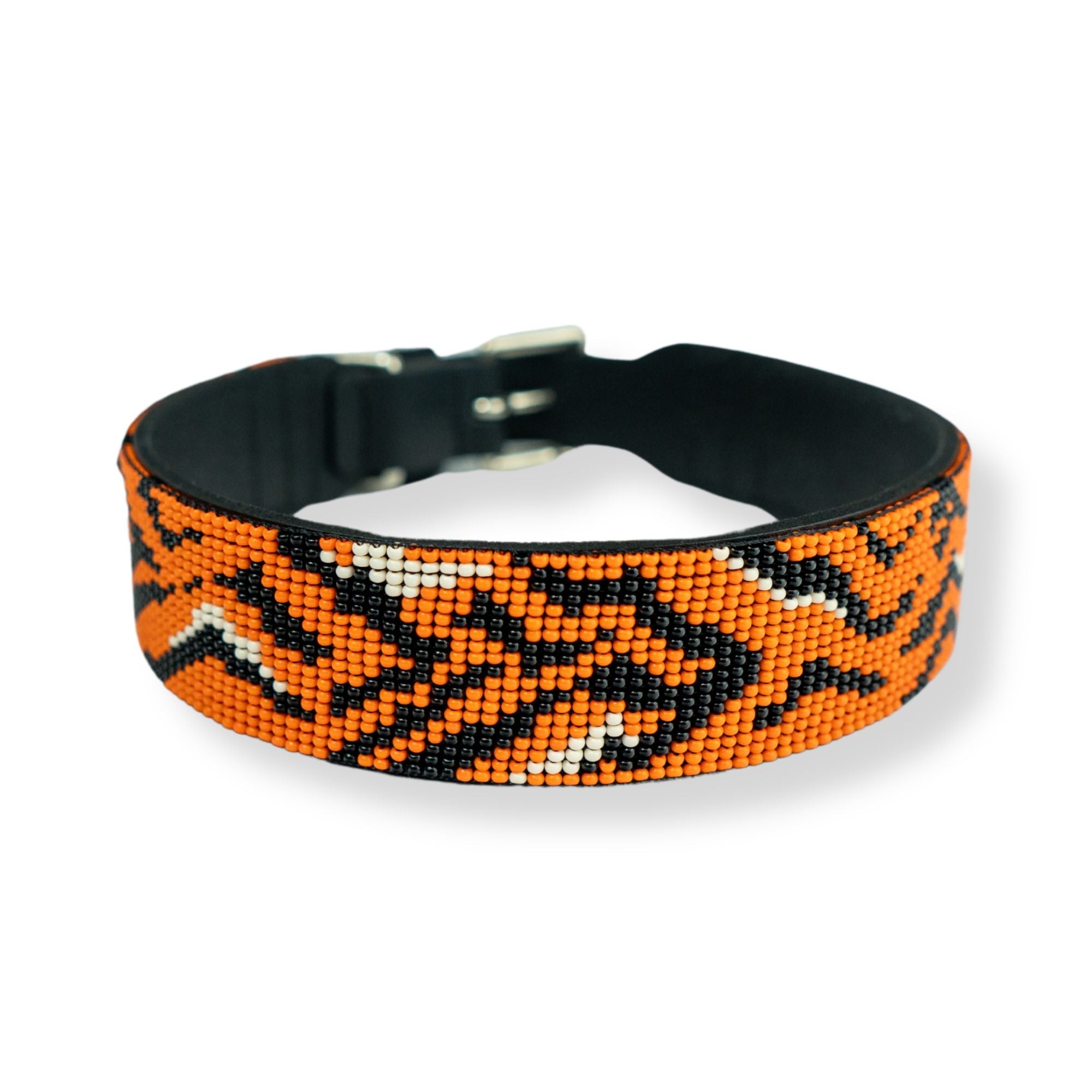 Tiger Sambboho dog collar (animal print collection)