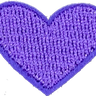 Tiny Purple Heart  - Patch