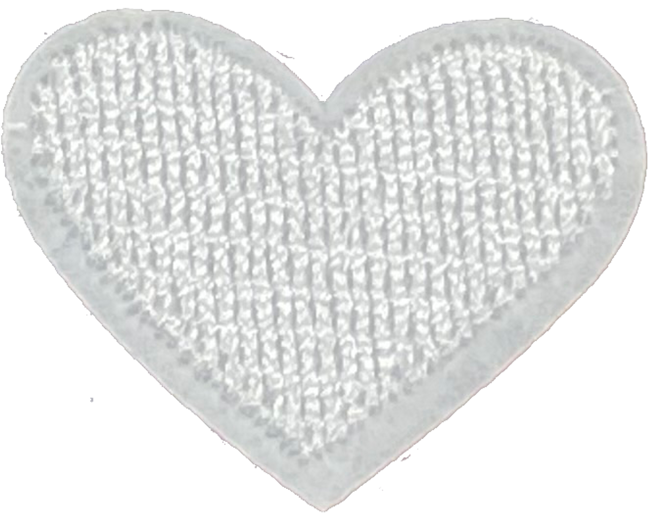 Tiny White Heart - Patch