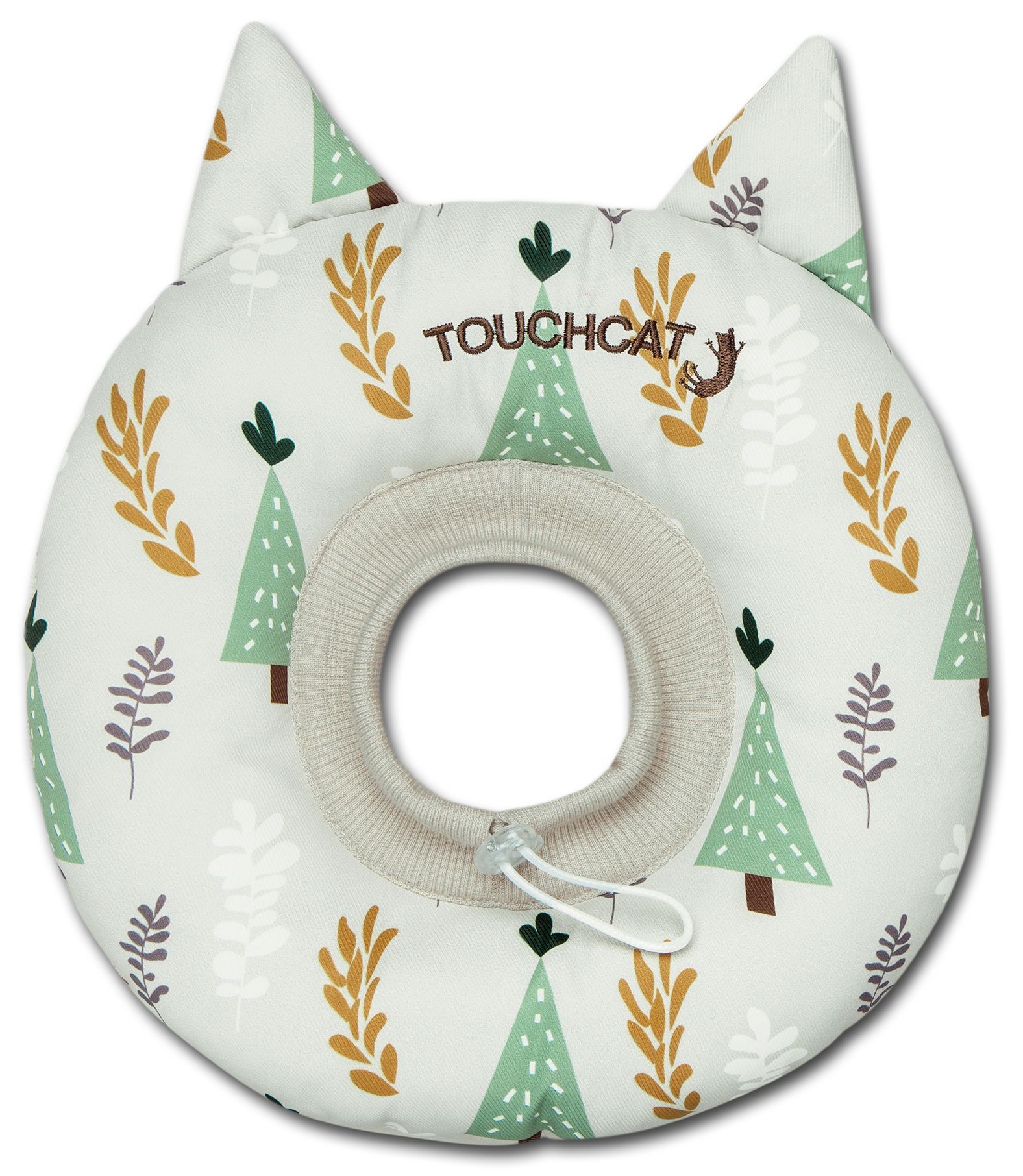 Touchcat Ringlet Licking and Scratching Adjustable Pillow Cat Neck Protector