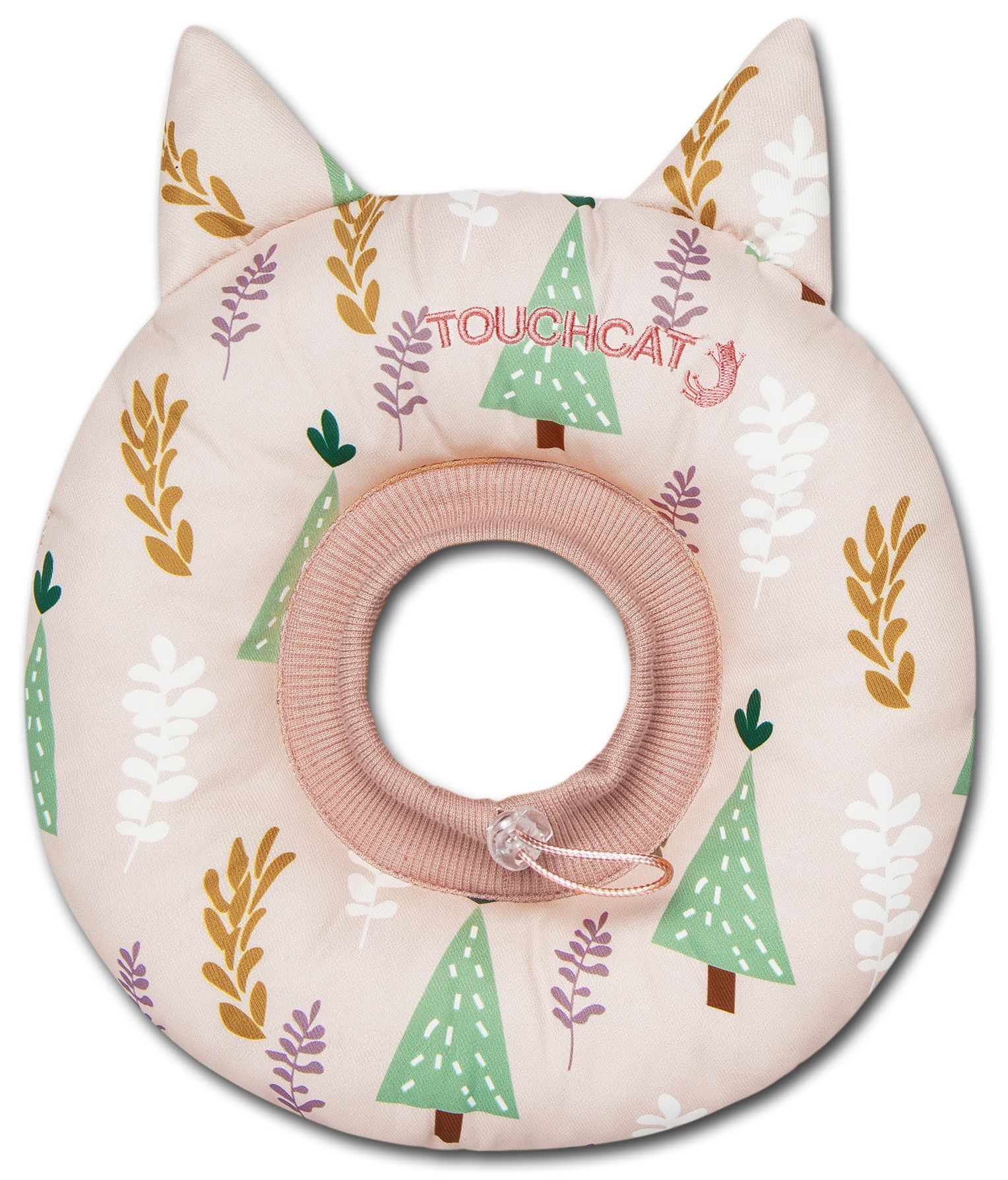 Touchcat Ringlet Licking and Scratching Adjustable Pillow Cat Neck Protector