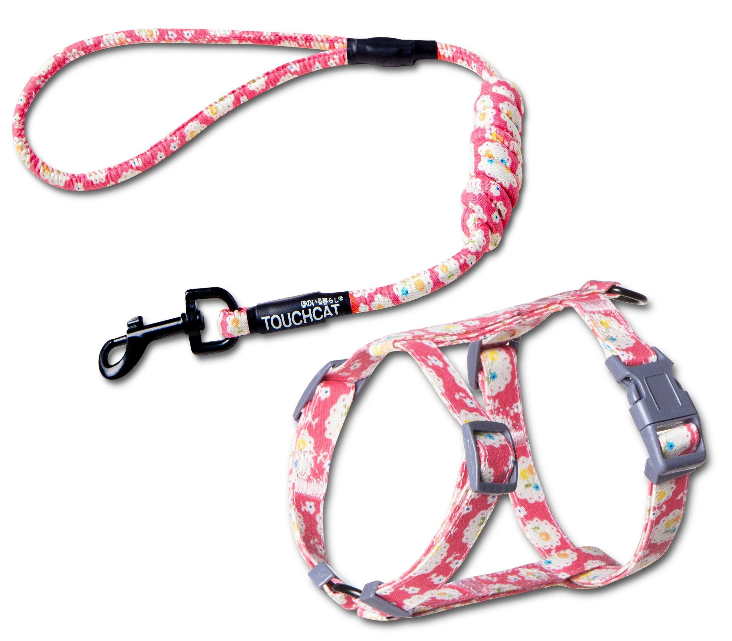 Touchcat Radi-Claw Durable Cable Cat Harness and Leash Combo