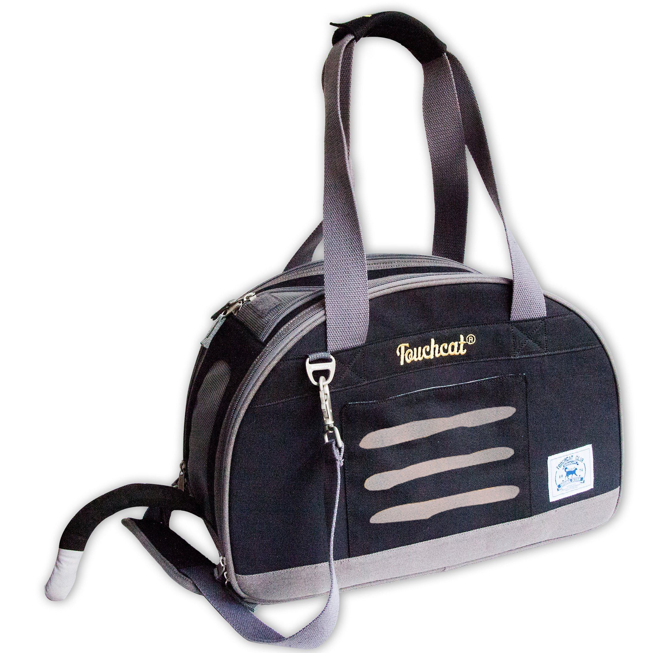 Touchcat Tote-Tails Designer Airline Approved Collapsible Cat Carrier
