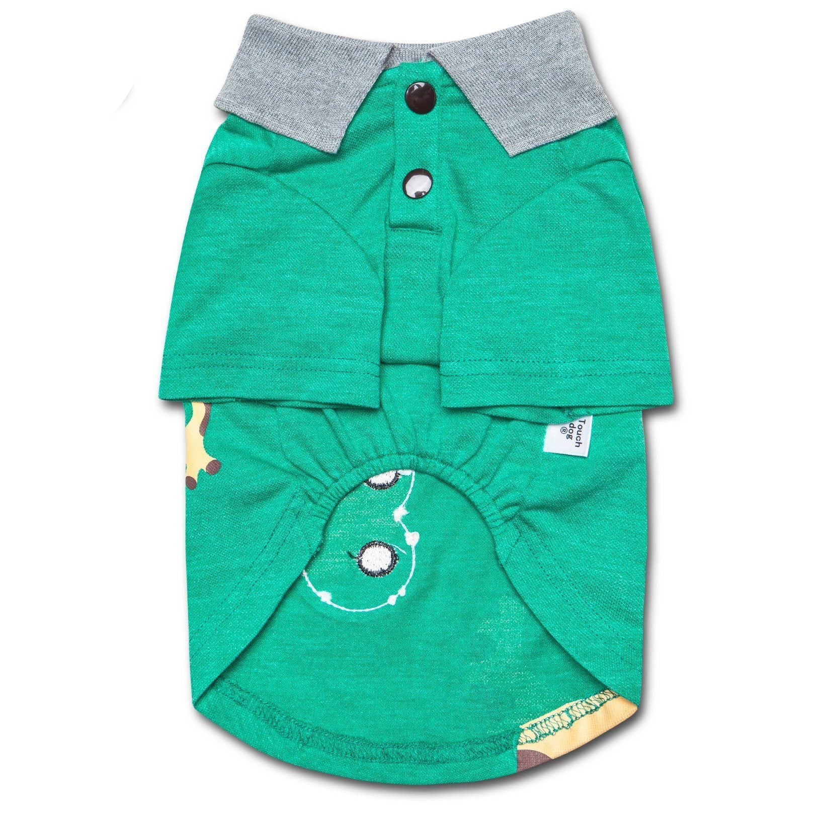 Touchdog Arubark Caribbean Style Dog Polo T-Shirt