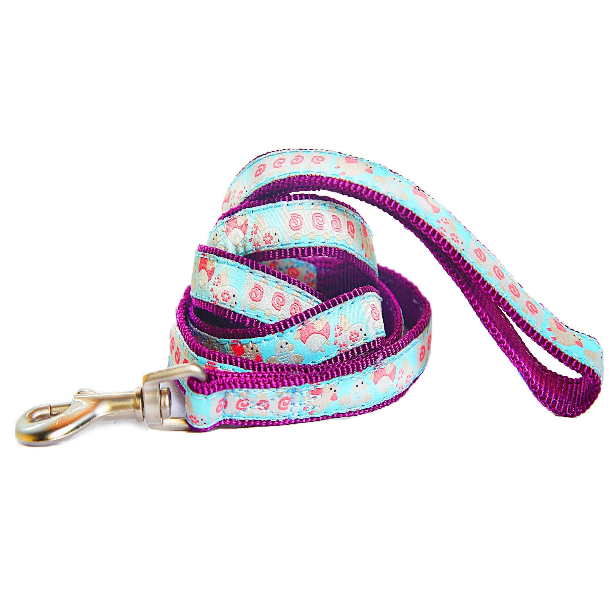 Touchdog Avery Patterned Tough Stitched Dog Harness and Leash