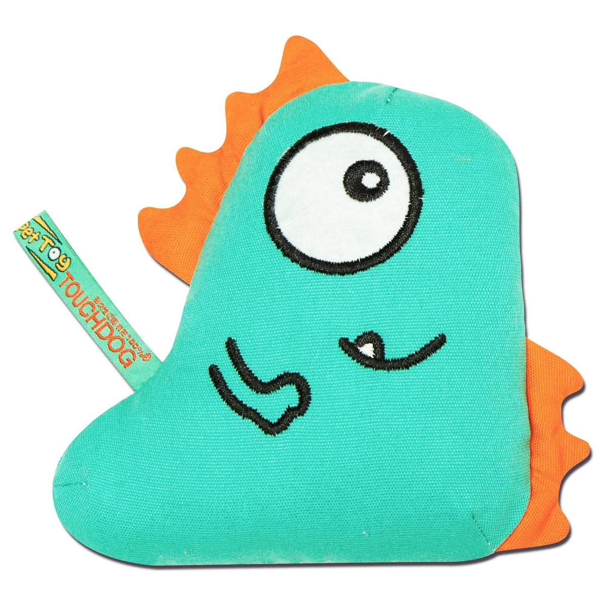 Touchdog Cartoon Shoe-faced Monster Plush Dog Toy | HT Animal Supply