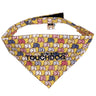 Touchdog Designer Hook-and-Loop Pet Bandana - Yellow