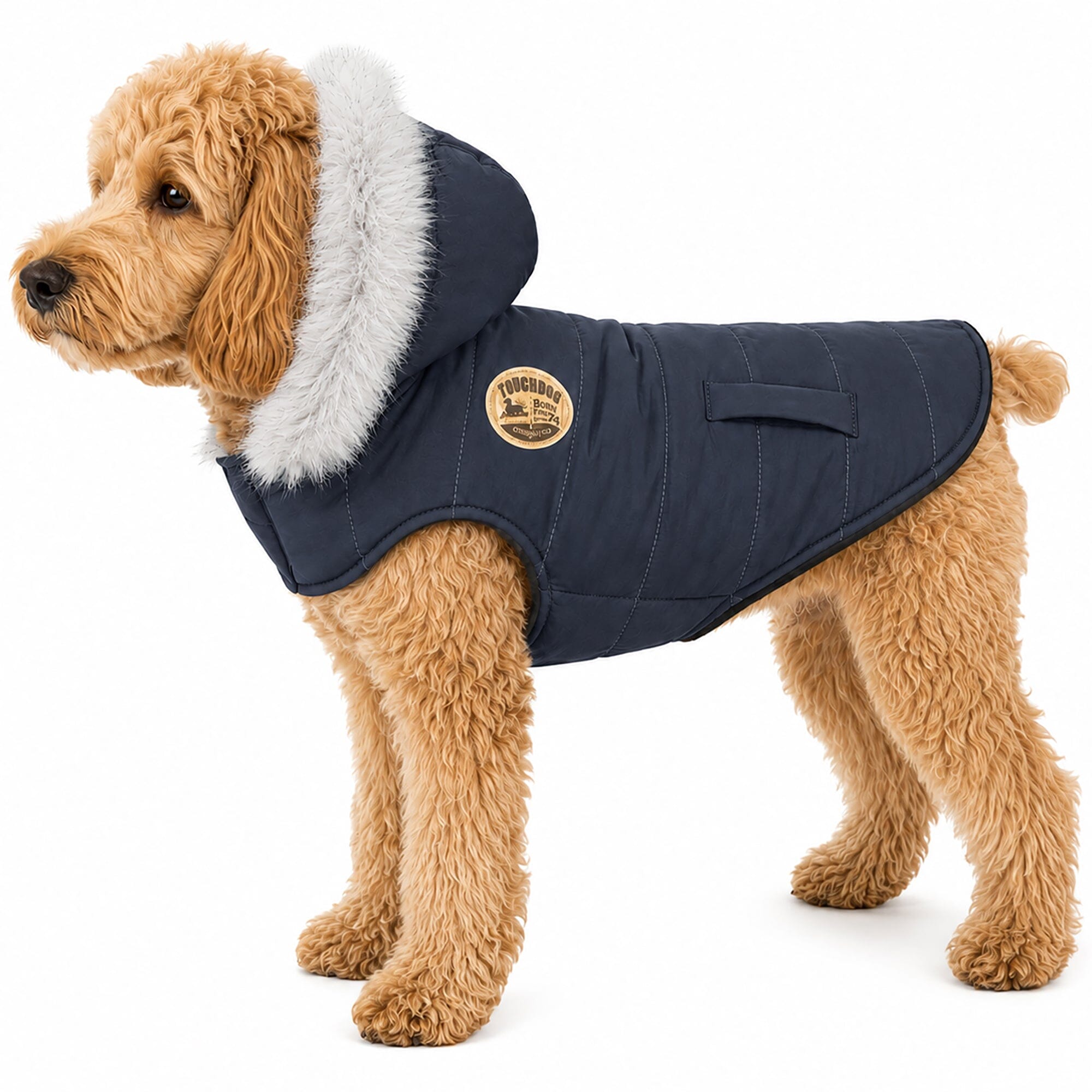 Touchdog Eskimo-Swag Duck-Down Insulated Winter Dog Coat Parka | HT Animal Supply