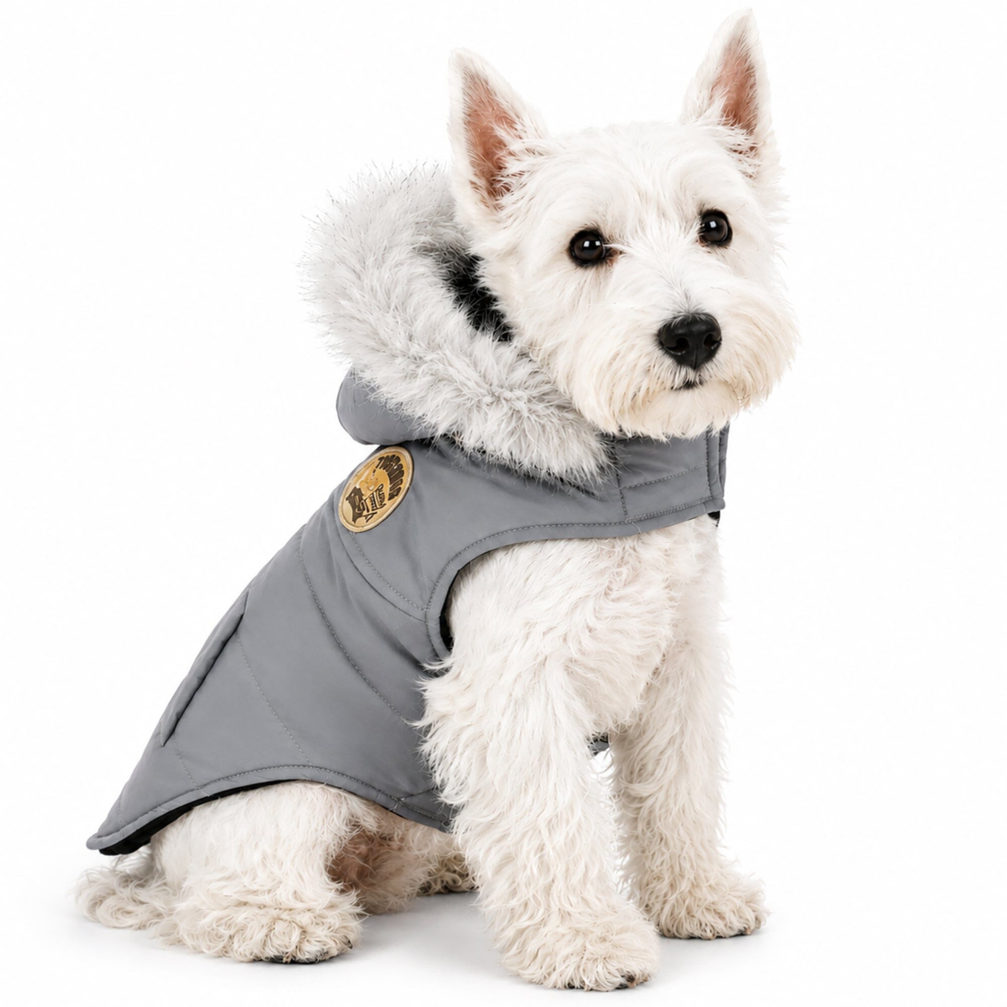 Touchdog Eskimo-Swag Duck-Down Insulated Winter Dog Coat Parka | HT Animal Supply