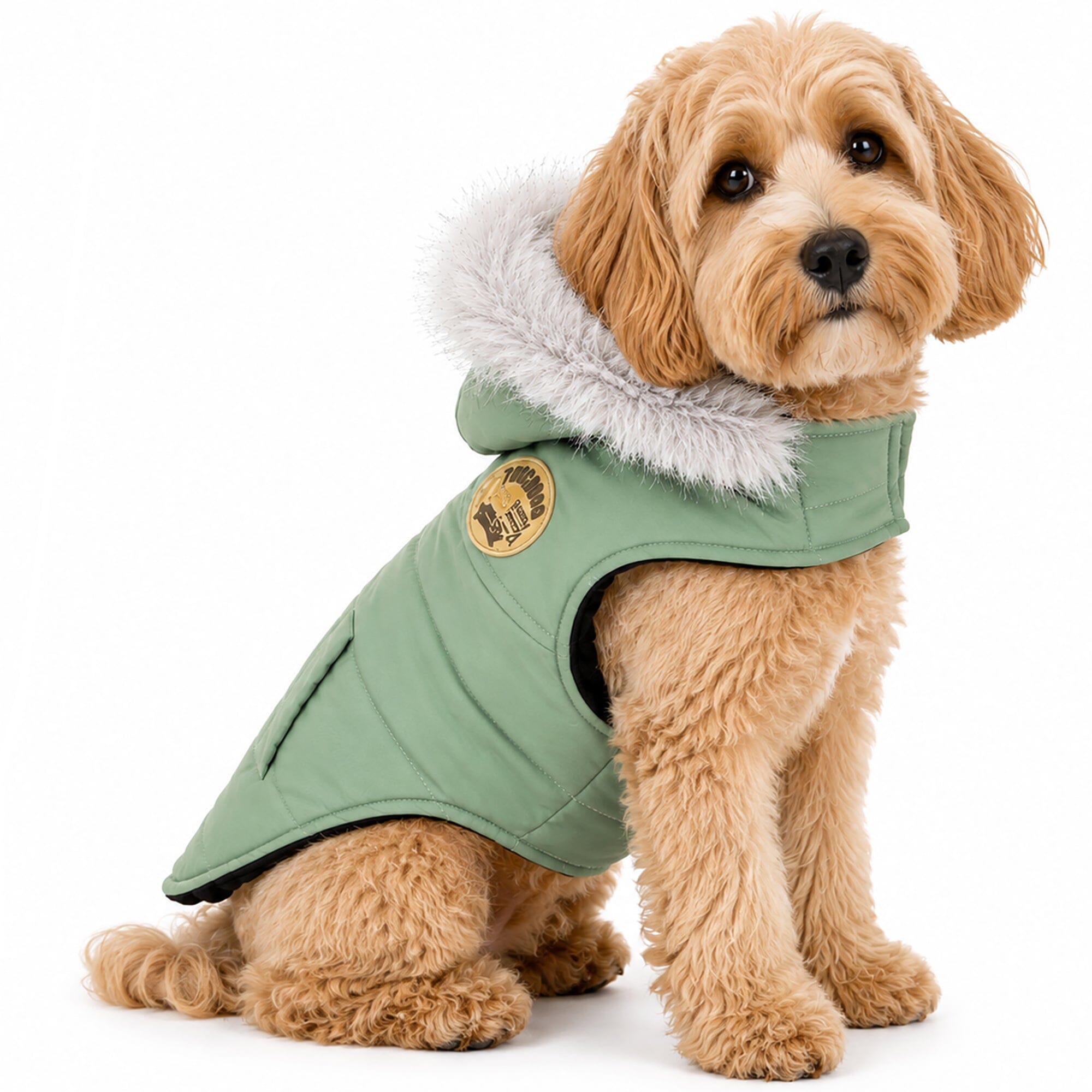 Touchdog Eskimo-Swag Duck-Down Insulated Winter Dog Coat Parka | HT Animal Supply