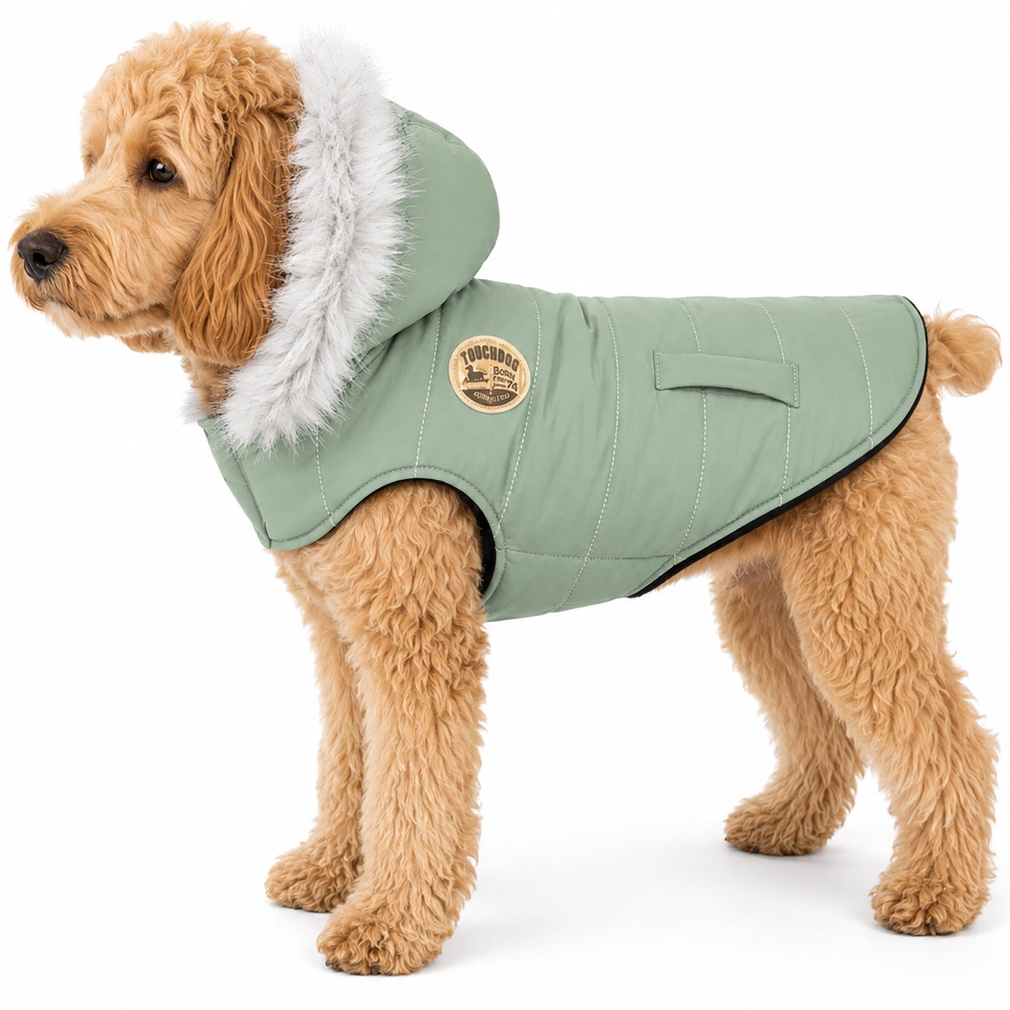 Touchdog Eskimo-Swag Duck-Down Insulated Winter Dog Coat Parka | HT Animal Supply