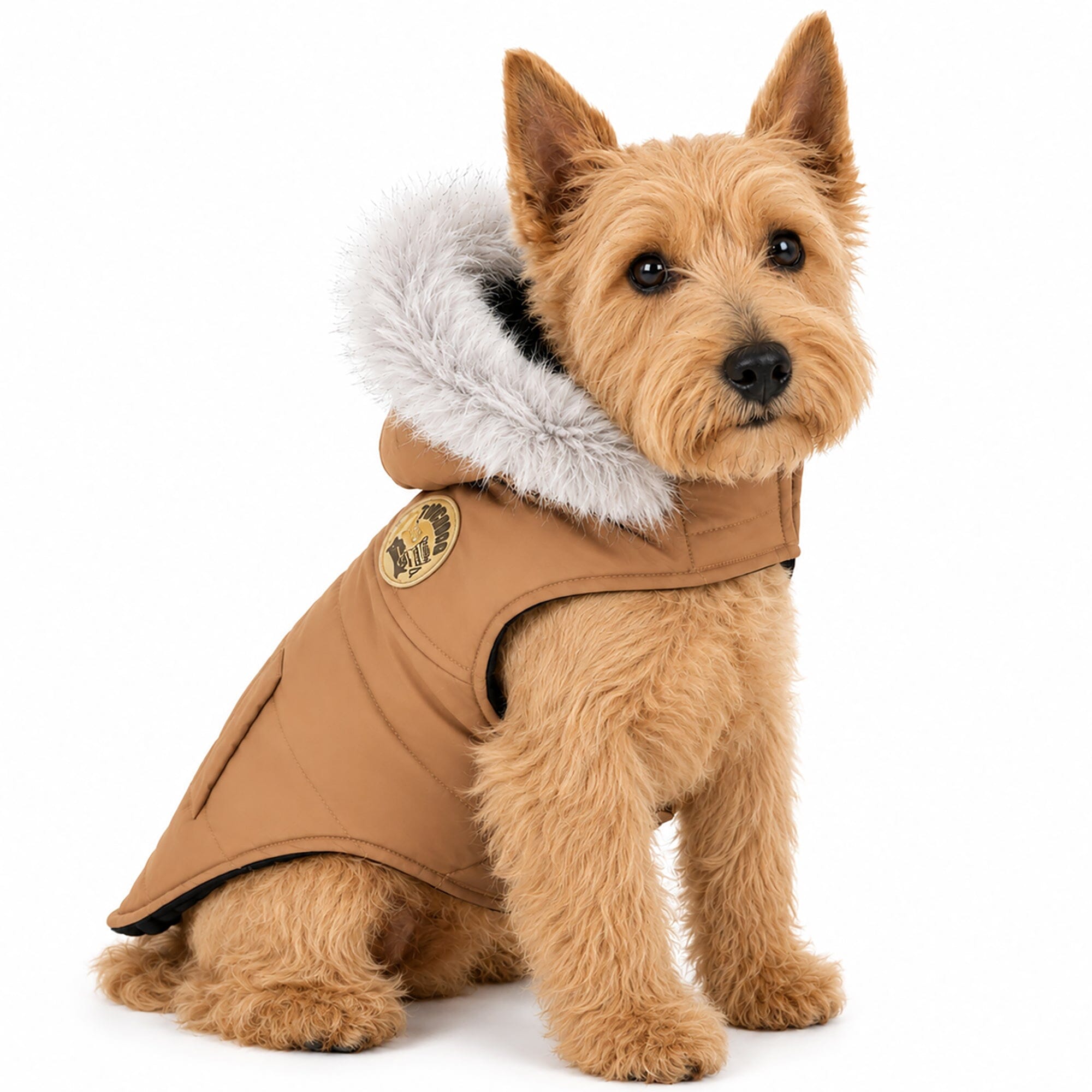 Touchdog Eskimo-Swag Duck-Down Insulated Winter Dog Coat Parka | HT Animal Supply
