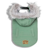 Touchdog Eskimo-Swag Duck-Down Insulated Winter Dog Coat Parka