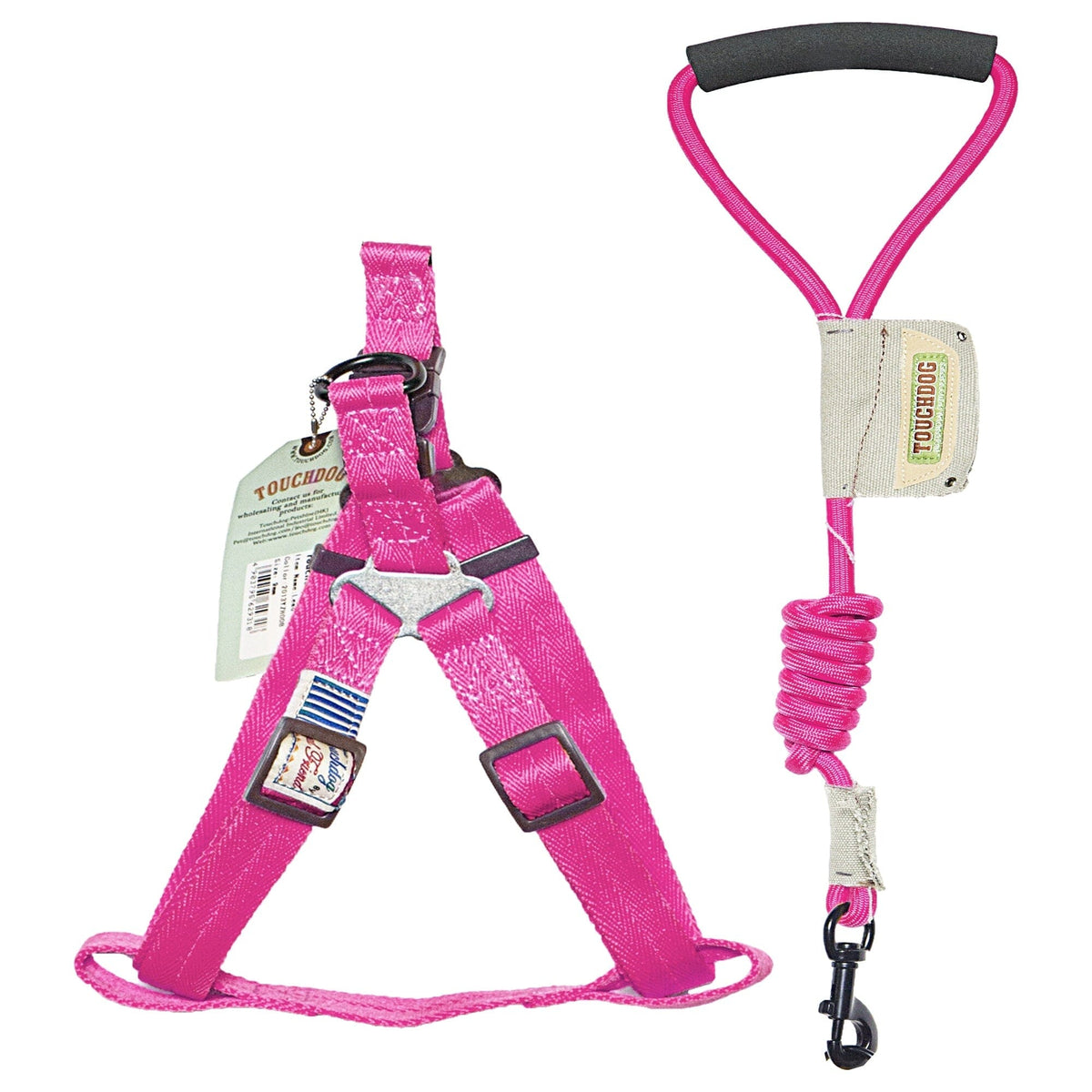 Touchdog Faded-Barker 2-in-1 Fashion Dog Leash and Harness | HT Animal Supply