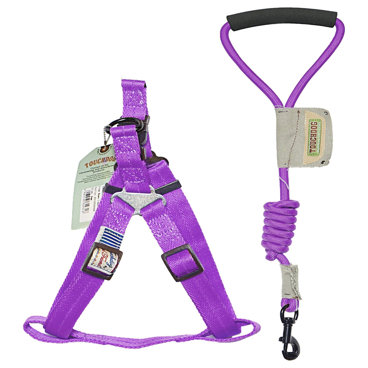 Touchdog Faded-Barker 2-in-1 Fashion Dog Leash and Harness | HT Animal Supply
