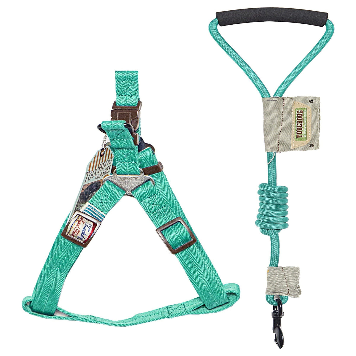 Touchdog Faded-Barker 2-in-1 Fashion Dog Leash and Harness | HT Animal Supply