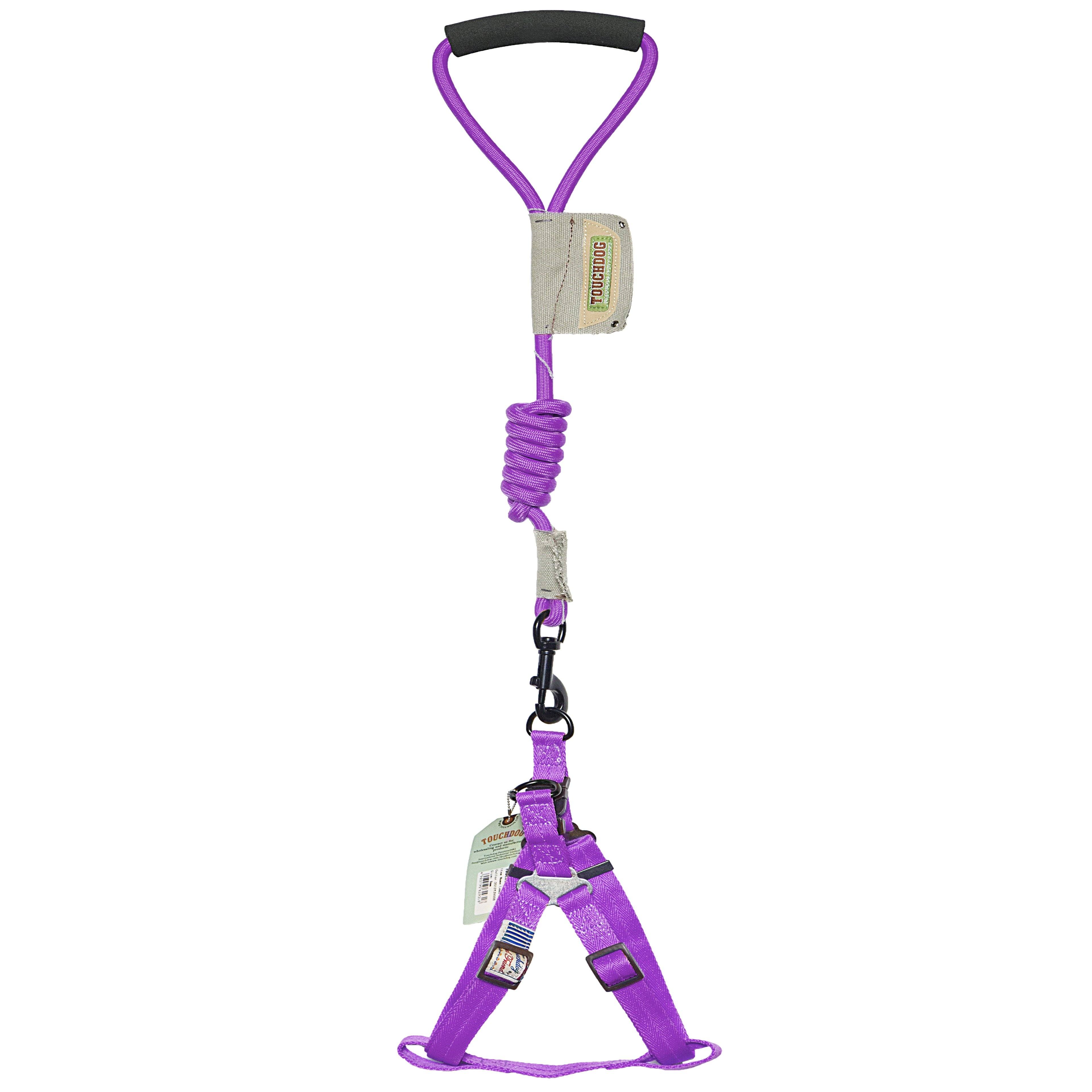 Touchdog Faded-Barker 2-in-1 Fashion Dog Leash and Harness